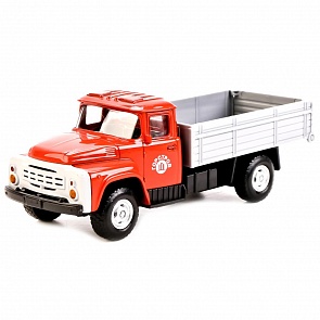 Машина металлическая инерционная Зил-130 с открывающимся кузовом, 13 см. (Технопарк, X600-H09125-R (72))